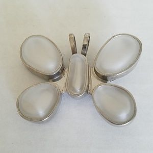 Rebecca Collins Butterfly Pin Pendant